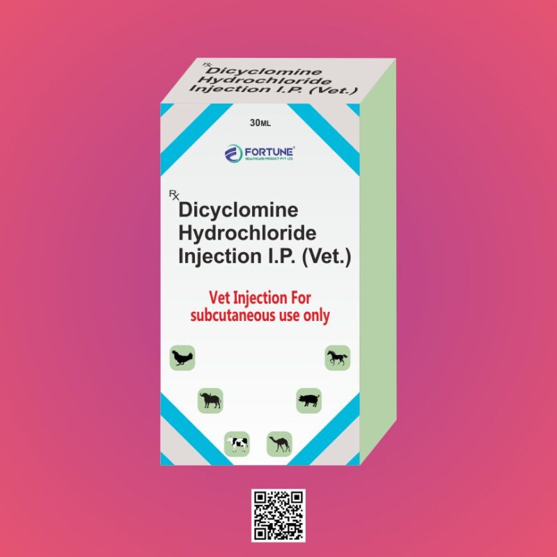 Dicyclomine Hydrochloride Veterinary Injection