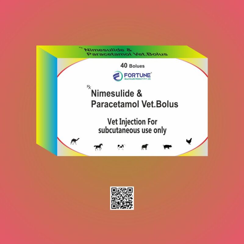 Nimesulide And Paracetamol Veterinary Bolus