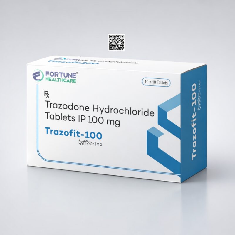TRAZOFIT 100 CARTON Trazodone Hydrochloride