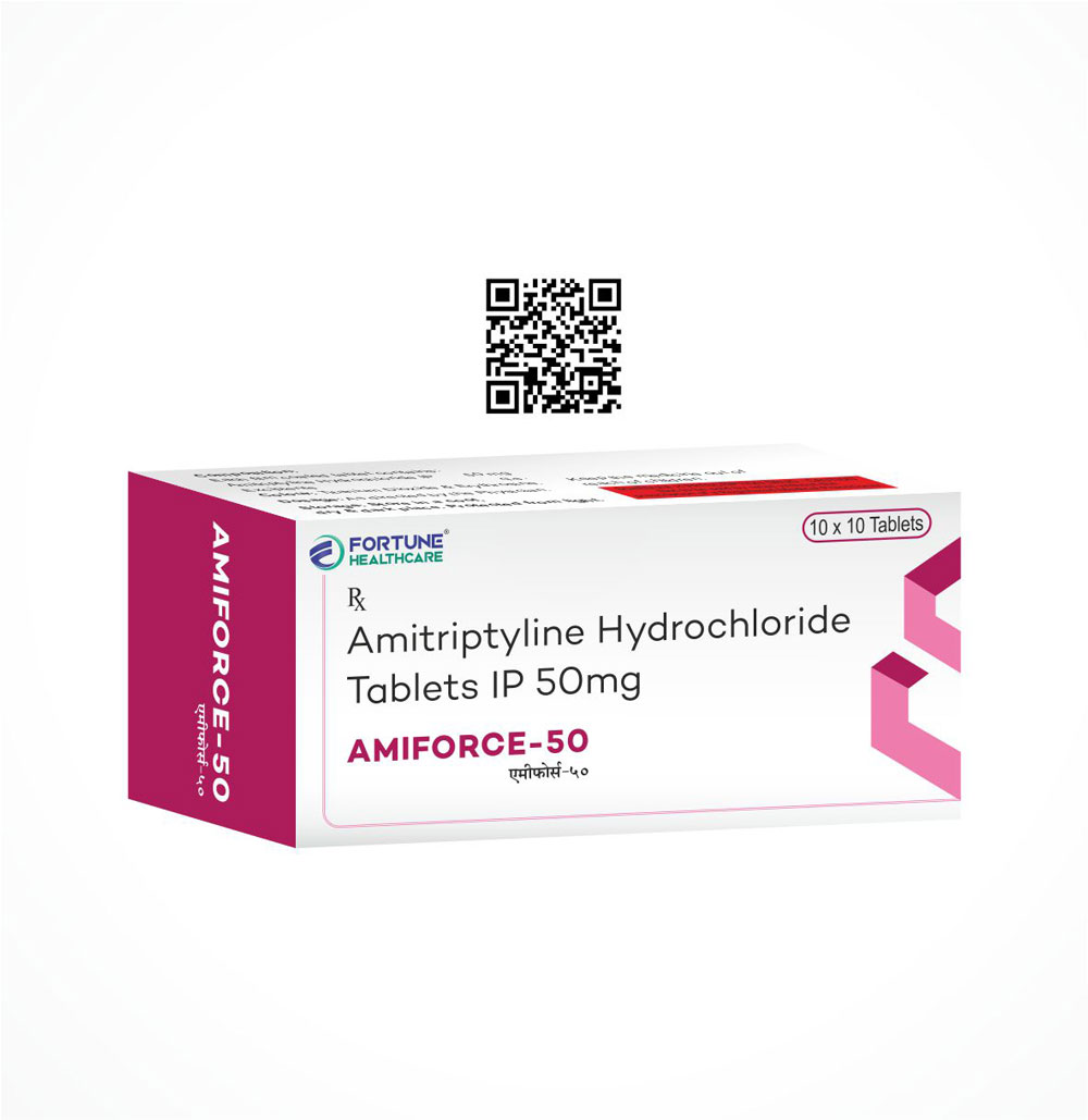 AMIFORCE-50 Amitriptyline Hydrochloride Tablet