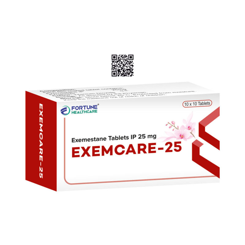 EXEMCARE-25-CARTON (1) Exemestane 25 Mg Tablet